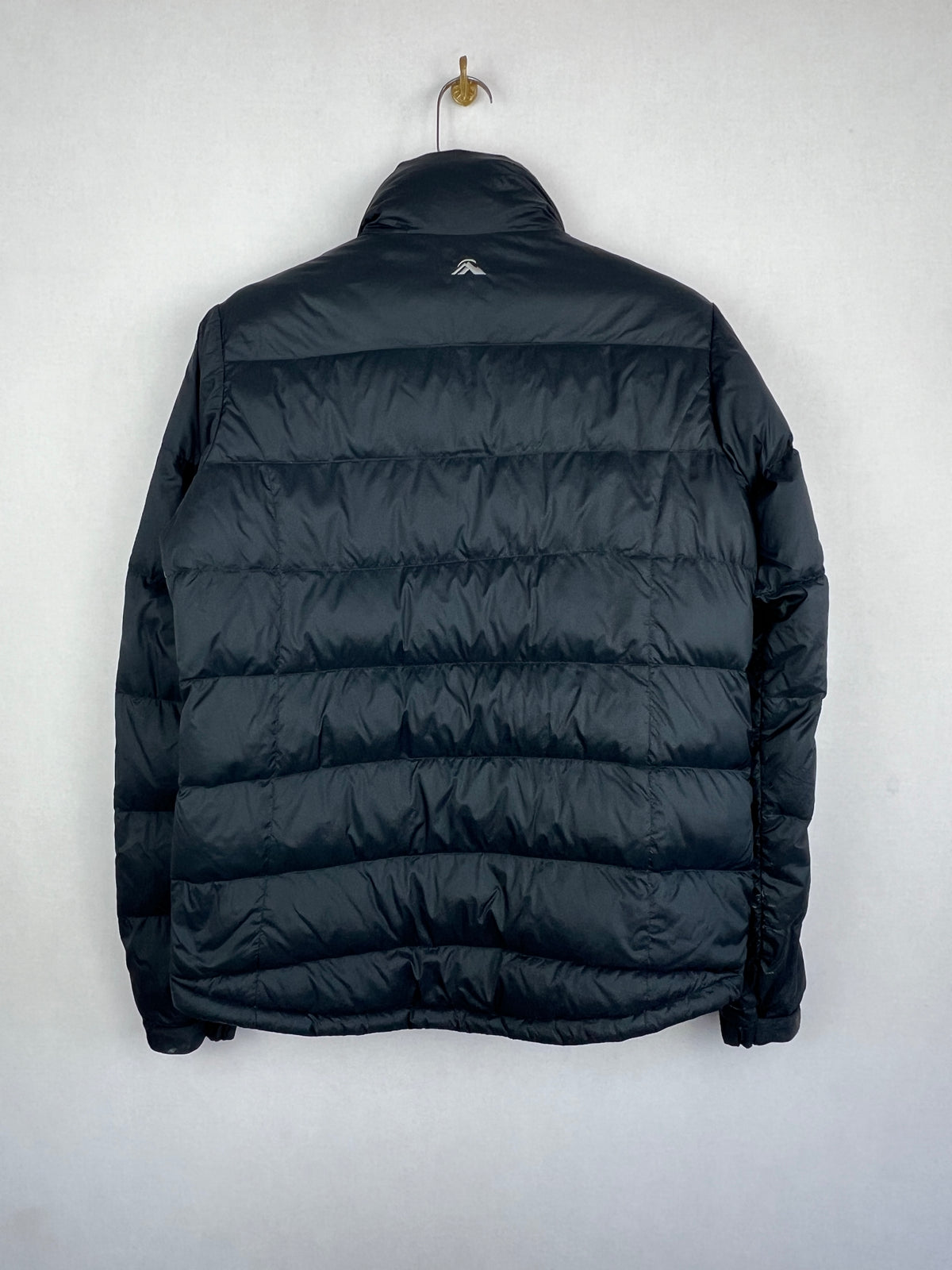 Macpac Duck Down Puffer Jacket – Black & Grey