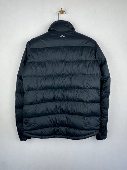 Macpac Duck Down Puffer Jacket – Black & Grey