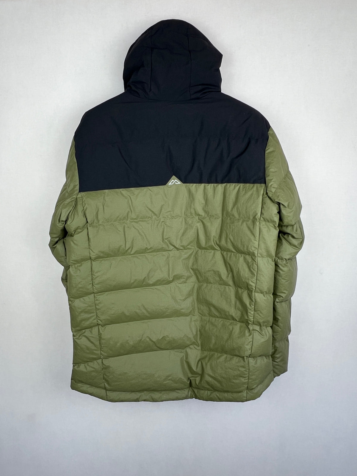 Kathmandu Epiq Hooded Duck Down Jacket – Olive Green & Black