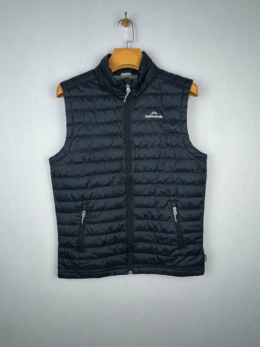 Kathmandu 550 Fill Duck Down Puffer Vest – Black & Grey