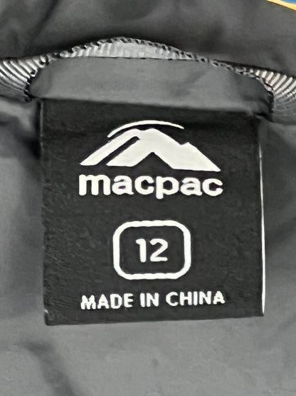 Macpac Halo Hooded Duck Down Jacket – Teal Blue & Grey