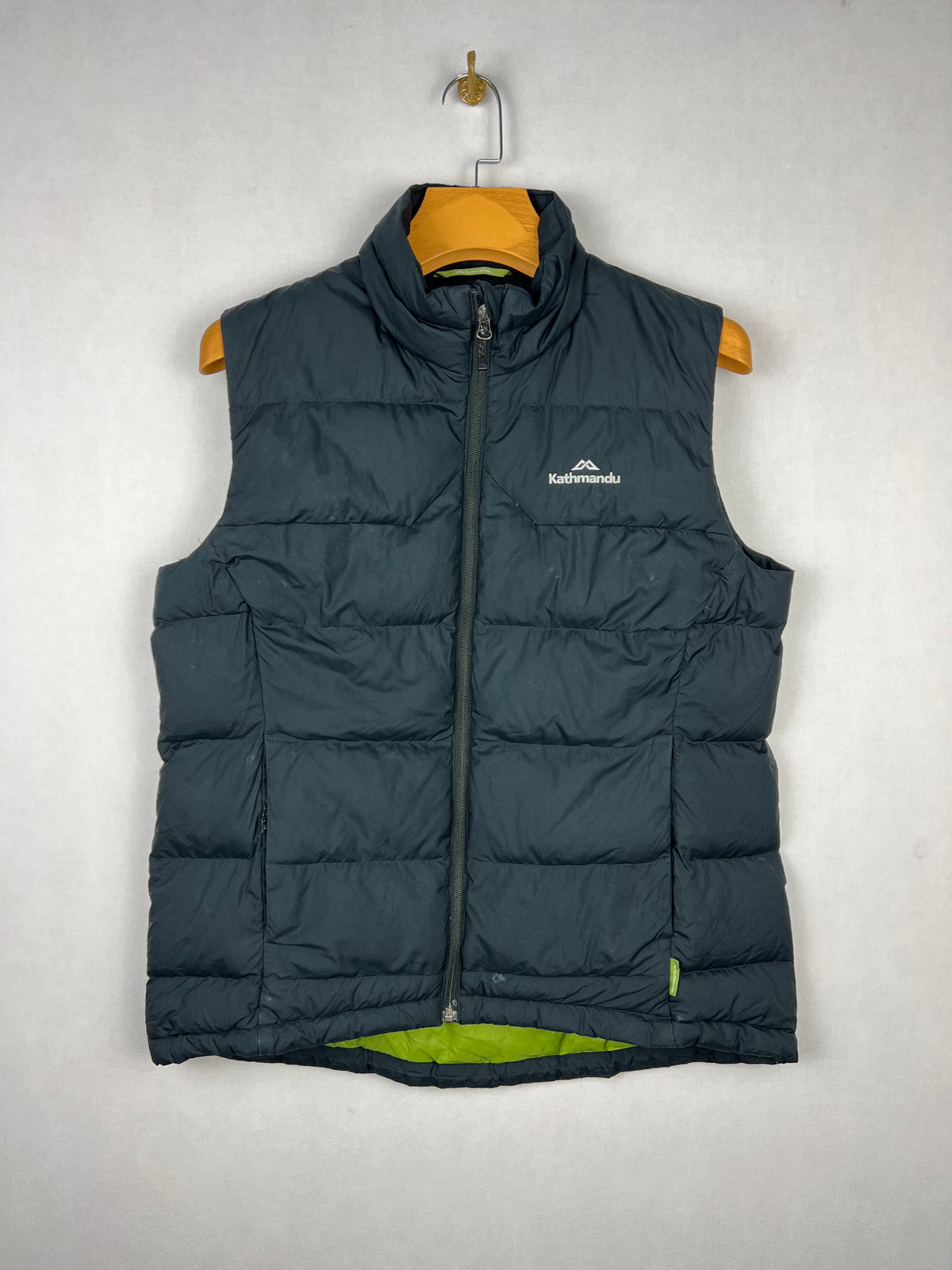 Kathmandu Epiq 600 Fill Down Puffer Vest – Black & Green