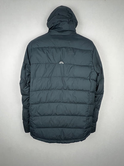 Kathmandu 600 Fill Down Hooded Puffer Jacket – Black & Green