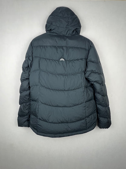Kathmandu Pertex 550 Fill Duck Down Hooded Jacket – Black & Green