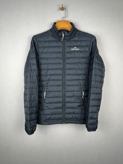 Kathmandu 550 Fill Duck Down Puffer Jacket – Black & Grey