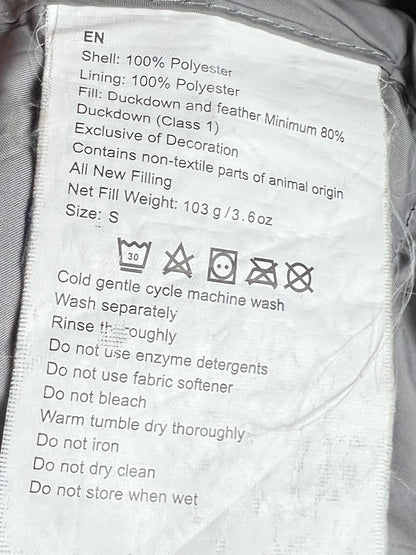Kathmandu 550 Fill Duck Down Puffer Jacket – Black & Grey