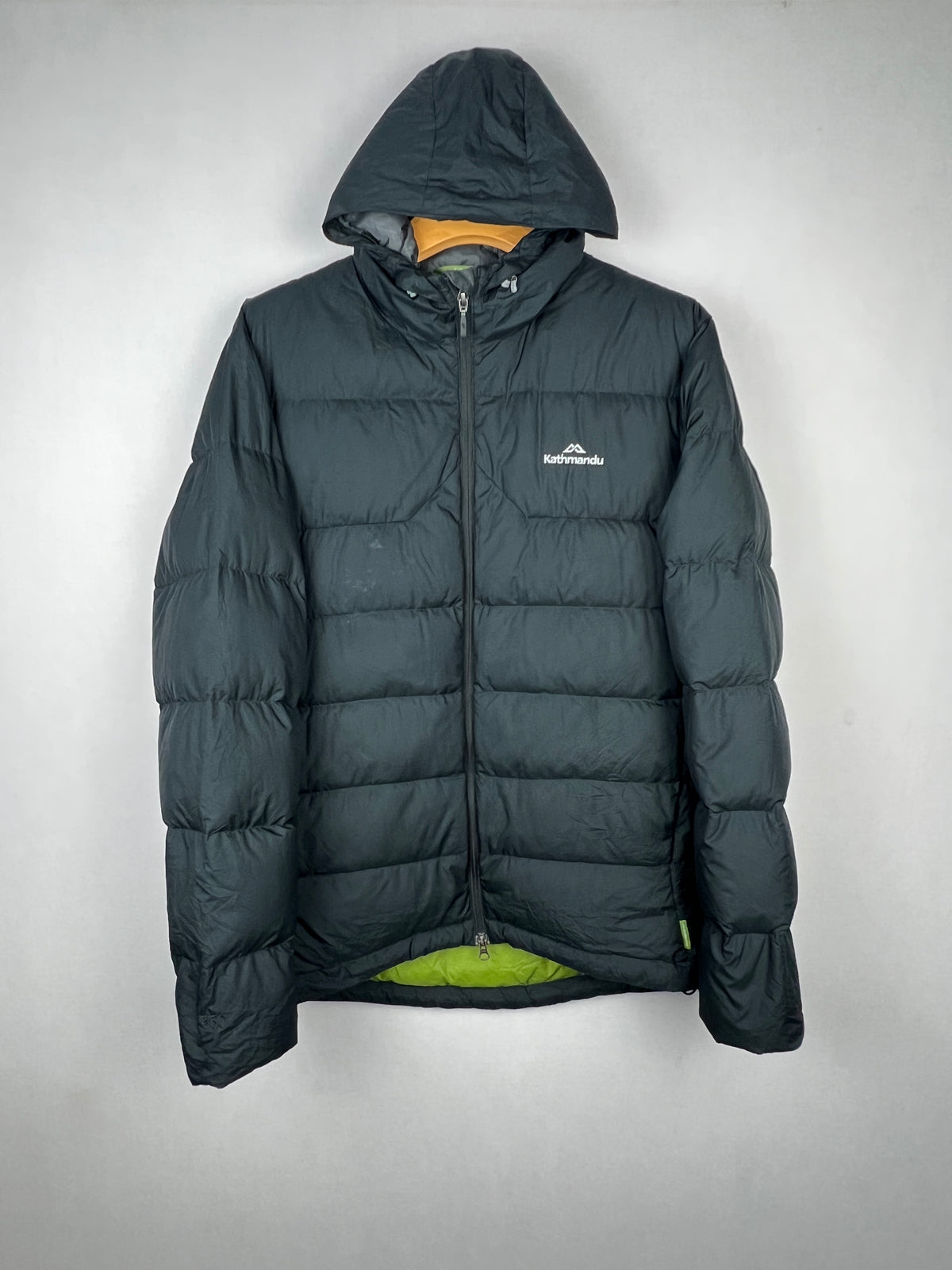 Kathmandu Pertex Quantum 550 Fill Duck Down Hooded Jacket – Black