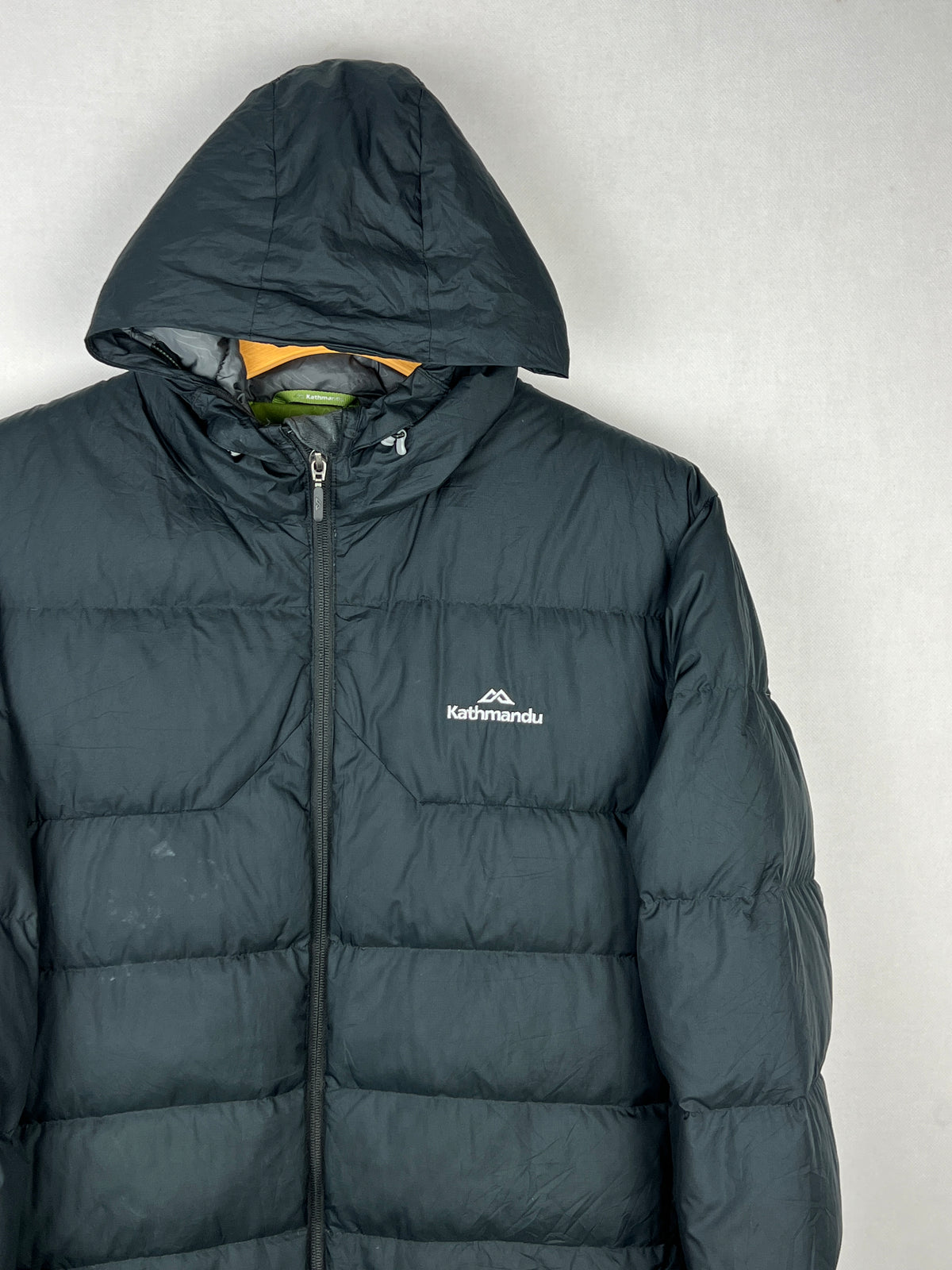 Kathmandu Pertex Quantum 550 Fill Duck Down Hooded Jacket – Black