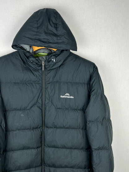 Kathmandu Pertex Quantum 550 Fill Duck Down Hooded Jacket – Black