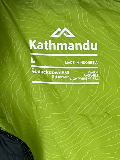 Kathmandu Pertex Quantum 550 Fill Duck Down Hooded Jacket – Black