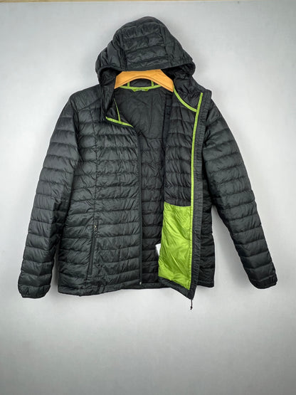 Kathmandu Down Hooded Puffer Jacket – Black