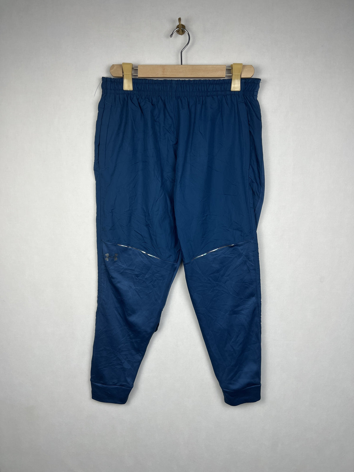 Under Armour Men's Petrol Blue Tapered Cuffed Jogger Pants