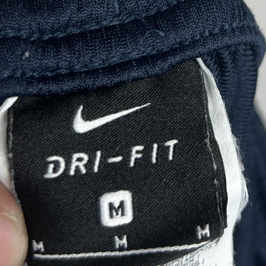 Nike Dri-FIT Academy 18 Men's Navy Blue White Panel Training Track Pants