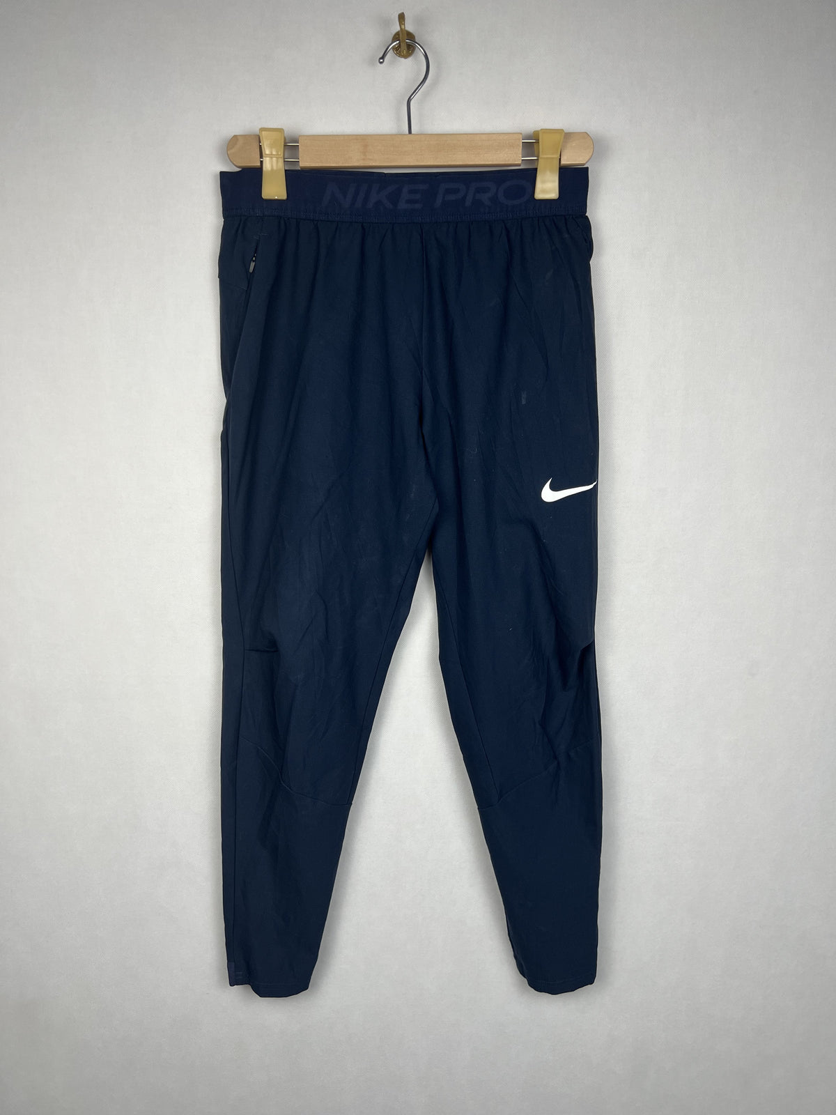 Nike Pro Men's Navy Blue Dri-FIT Training Pants