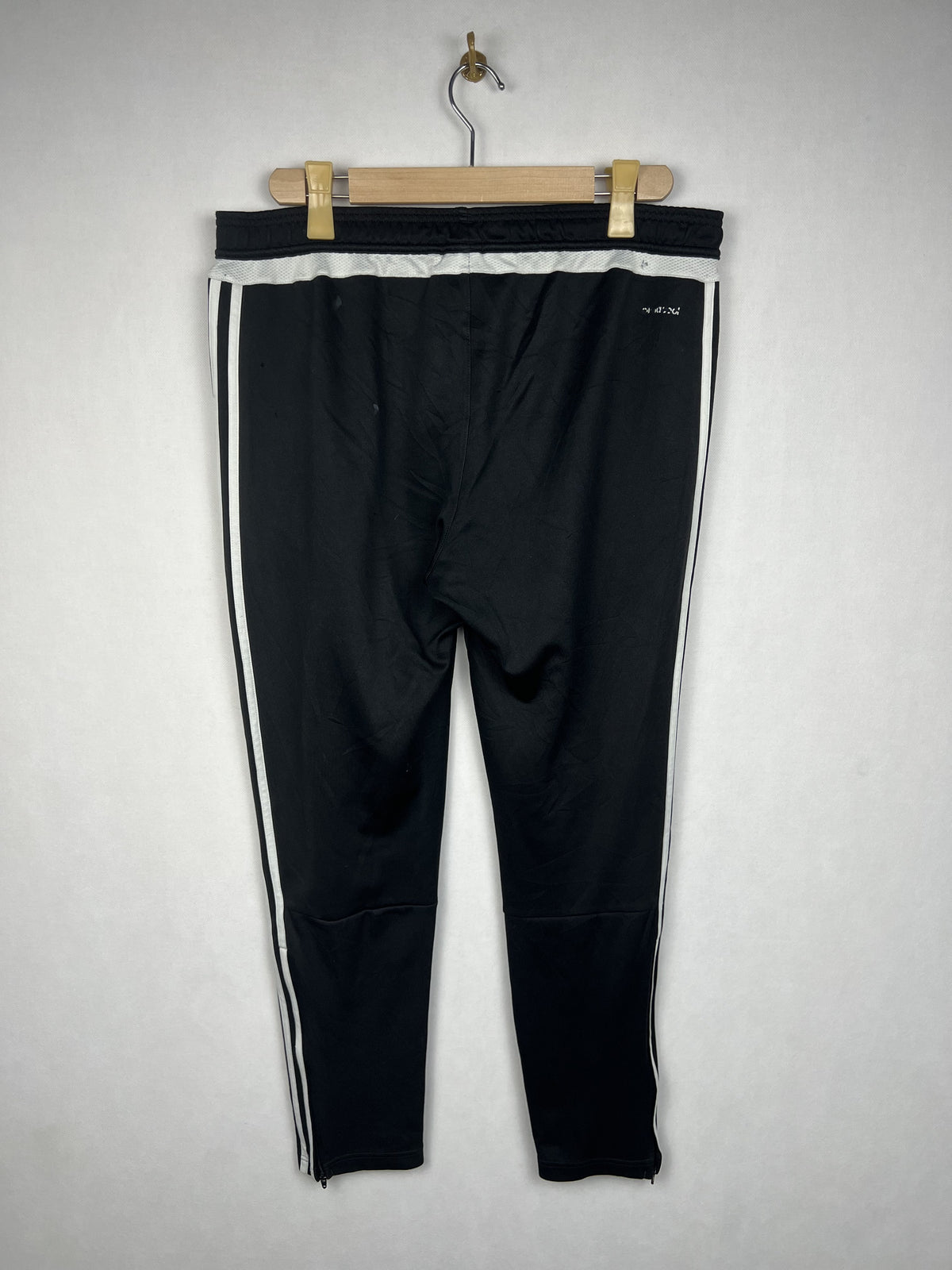 Adidas Tiro 15 Men's Black White 3-Stripes Training Track Pants