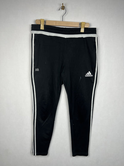 Adidas Tiro 15 Men's Black White 3-Stripes Training Track Pants