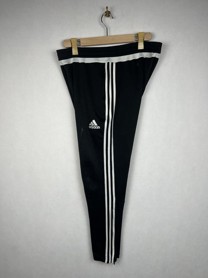 Adidas Tiro 15 Men's Black White 3-Stripes Training Track Pants