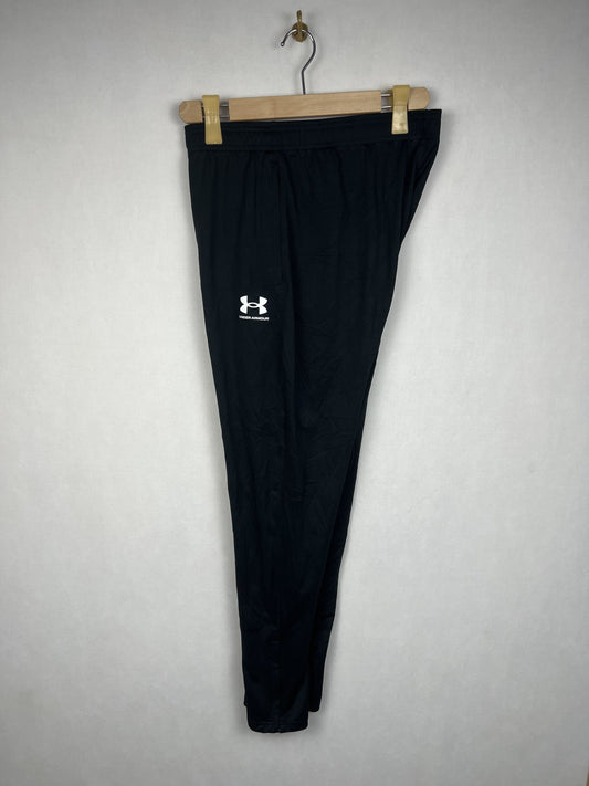 Under Armour Men's Black Fitted Training Track Pants