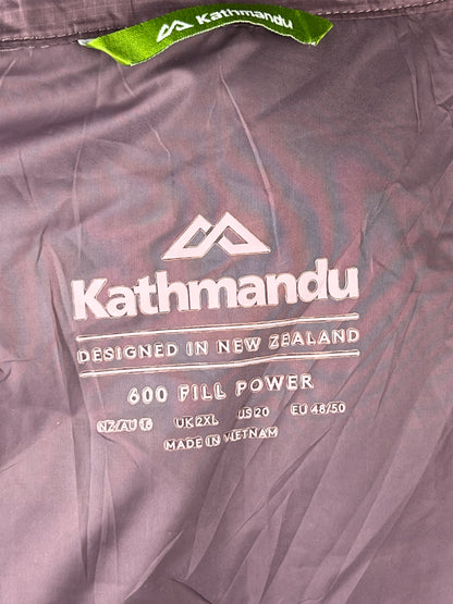 Kathmandu 600 Fill Down Puffer Jacket – Mauve Purple