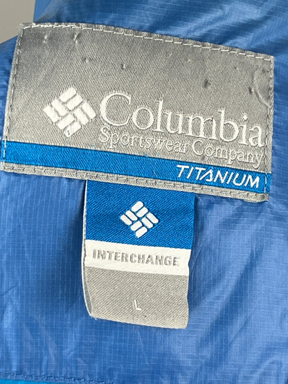Columbia Titanium Interchange Down Puffer Jacket – Sky Blue