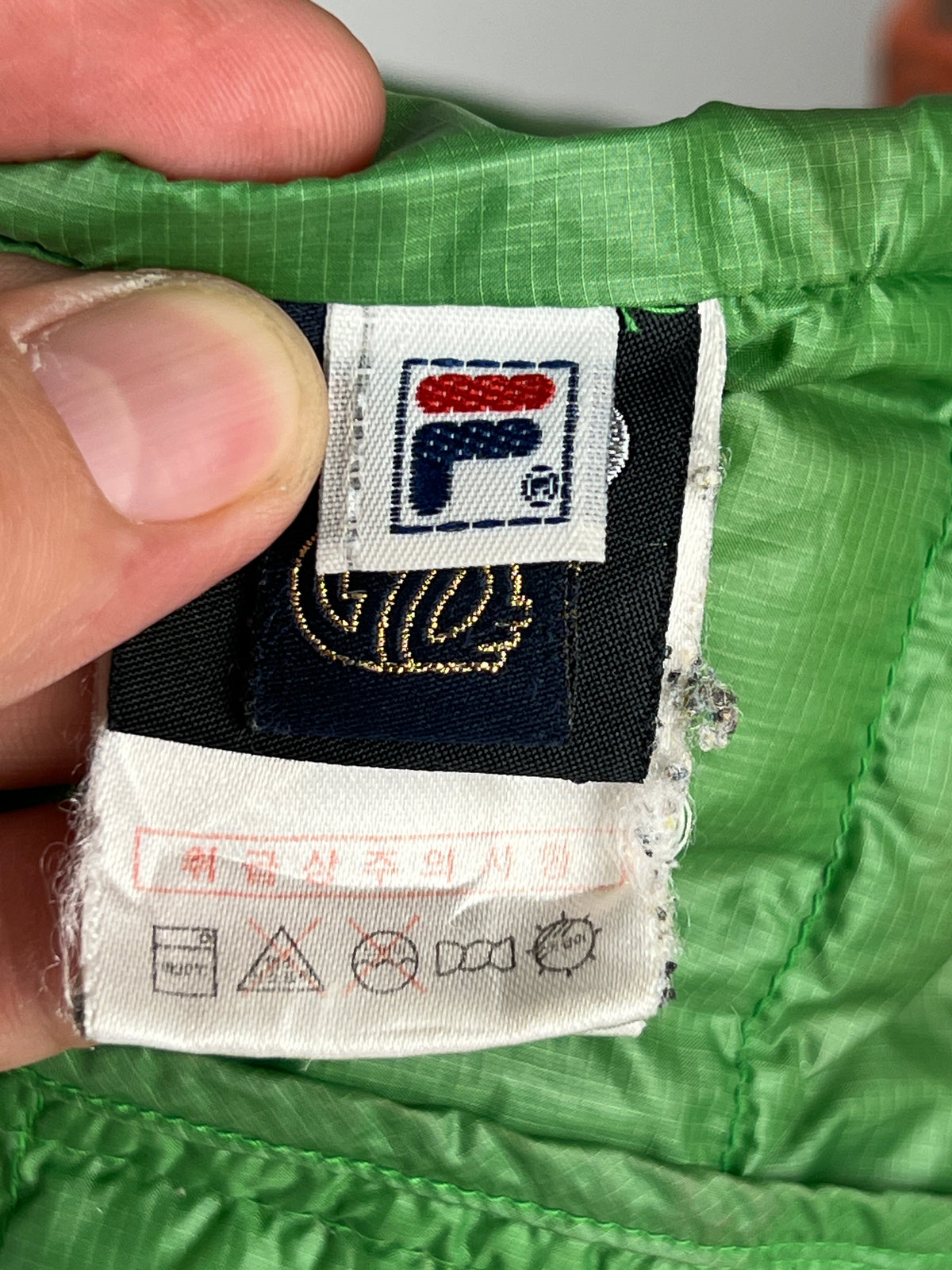 FILA Sport Pertex 800 Fill Down Puffer Jacket – Green