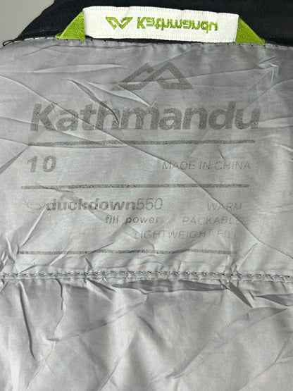 Kathmandu 550 Fill Duck Down Puffer Jacket – Jet Black