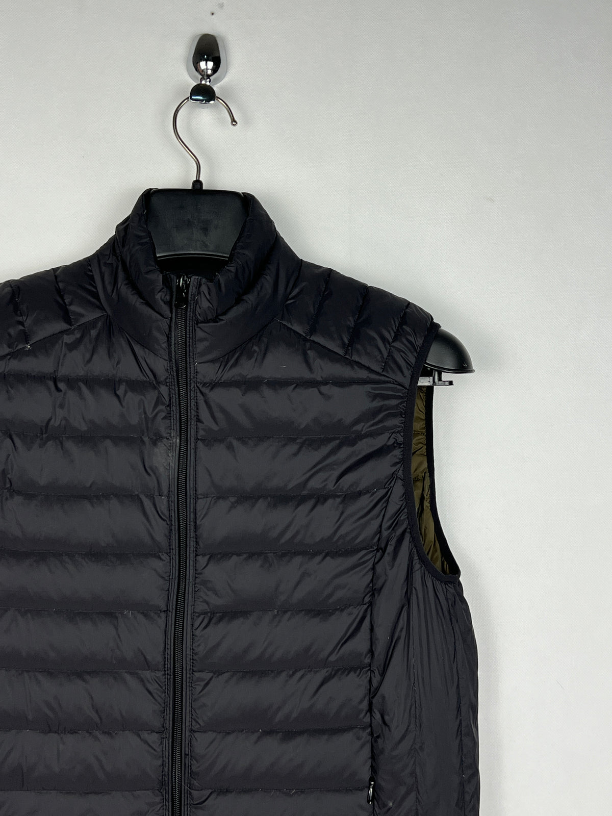 Galeries Lafayette Down Puffer Vest – Black