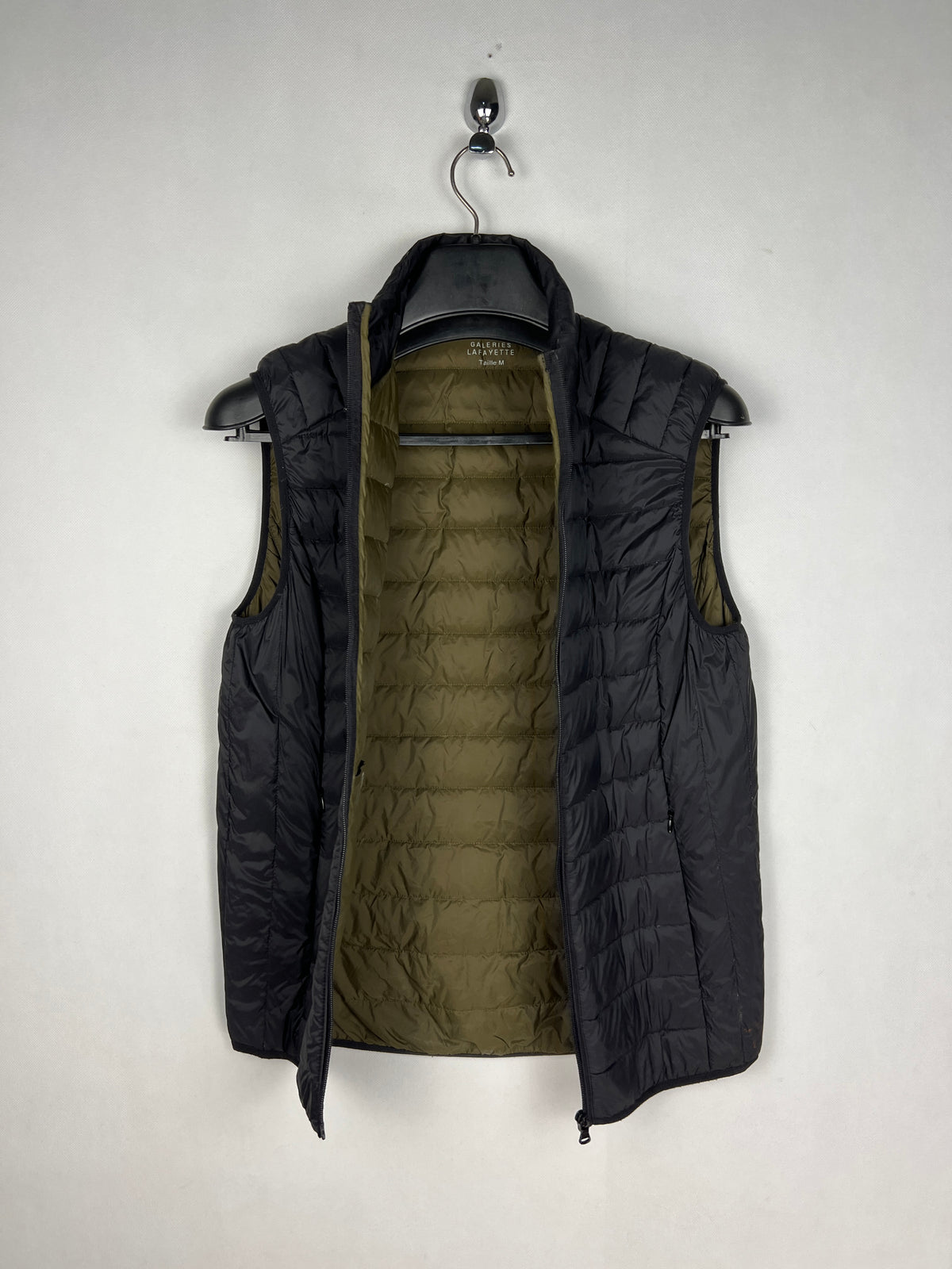 Galeries Lafayette Down Puffer Vest – Black