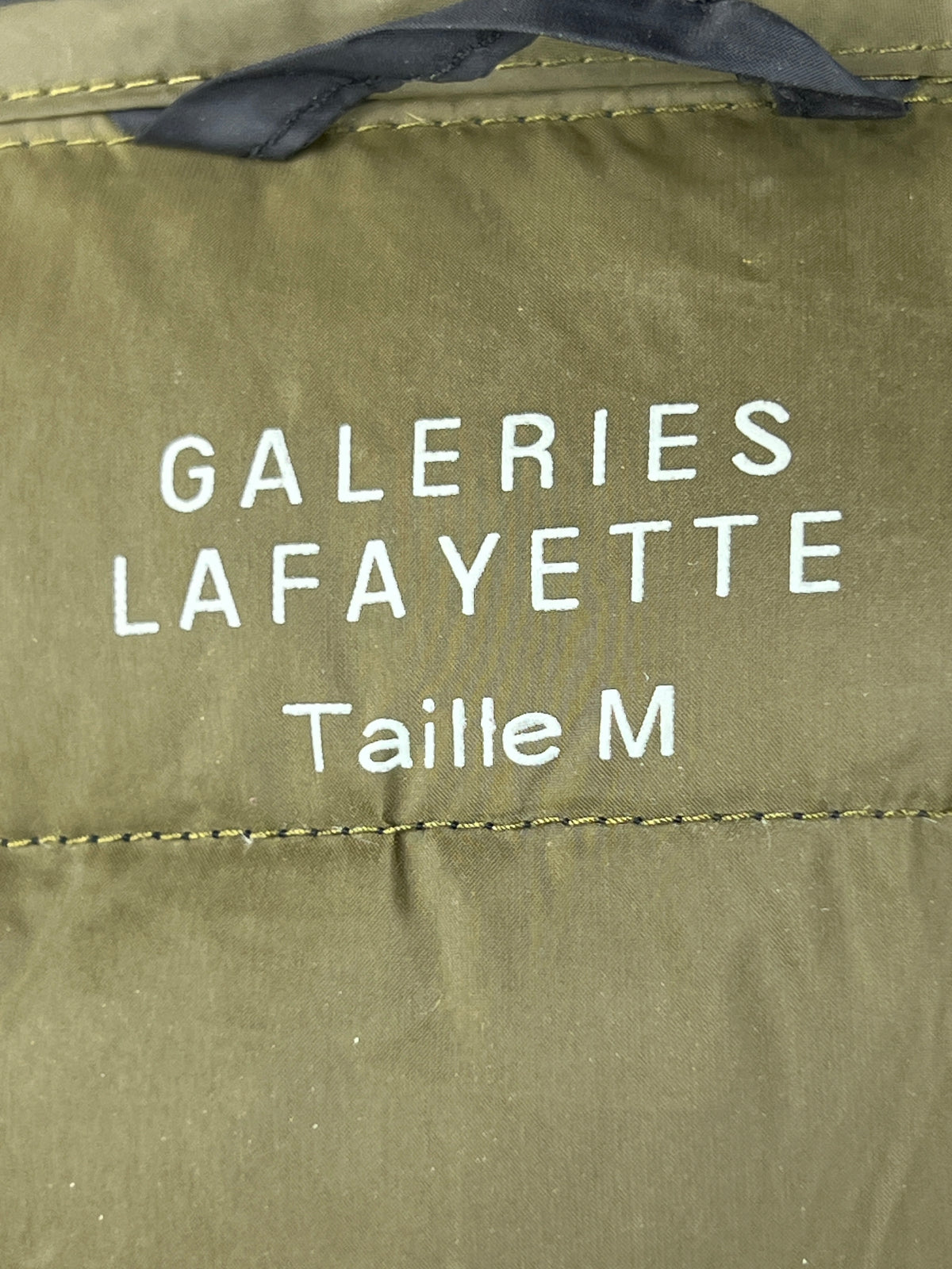 Galeries Lafayette Down Puffer Vest – Black