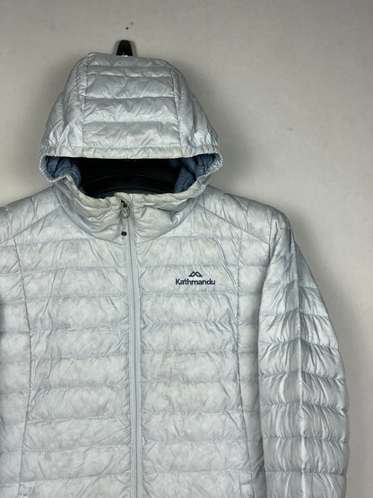 Kathmandu 600 Fill Hooded Down Puffer Jacket – Ice Blue