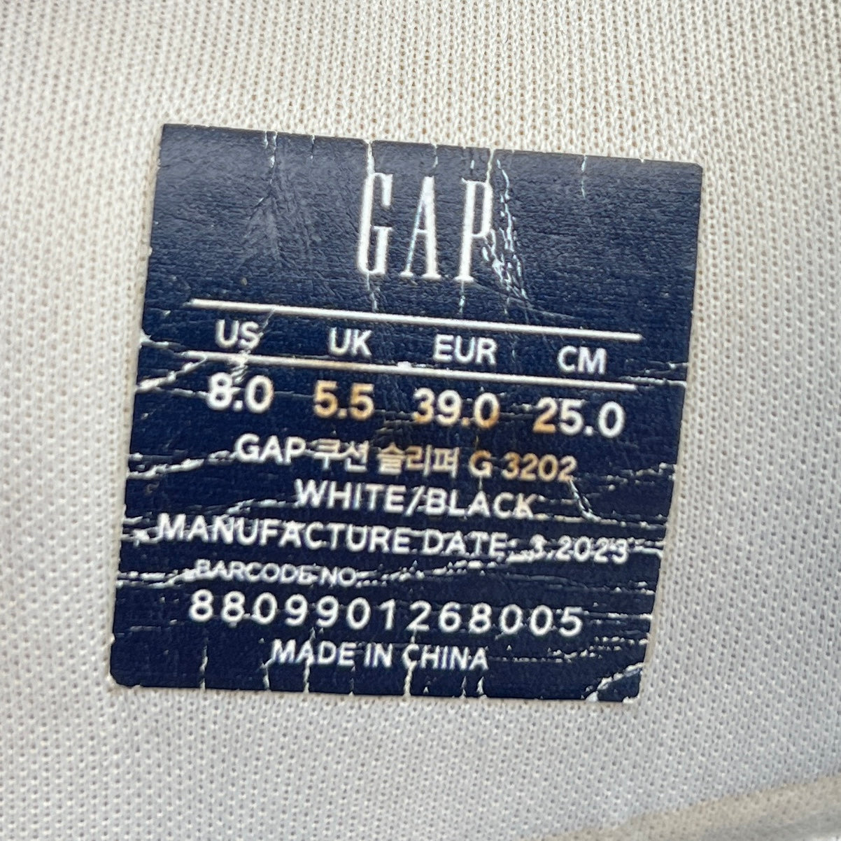 Gap Logo Velcro Slide Sandals