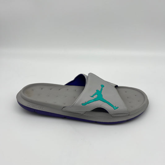 Jordan RCVR Slide Matte Silver Grape Ice