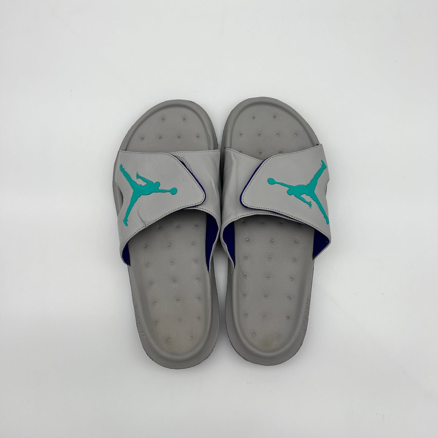 Jordan RCVR Slide Matte Silver Grape Ice