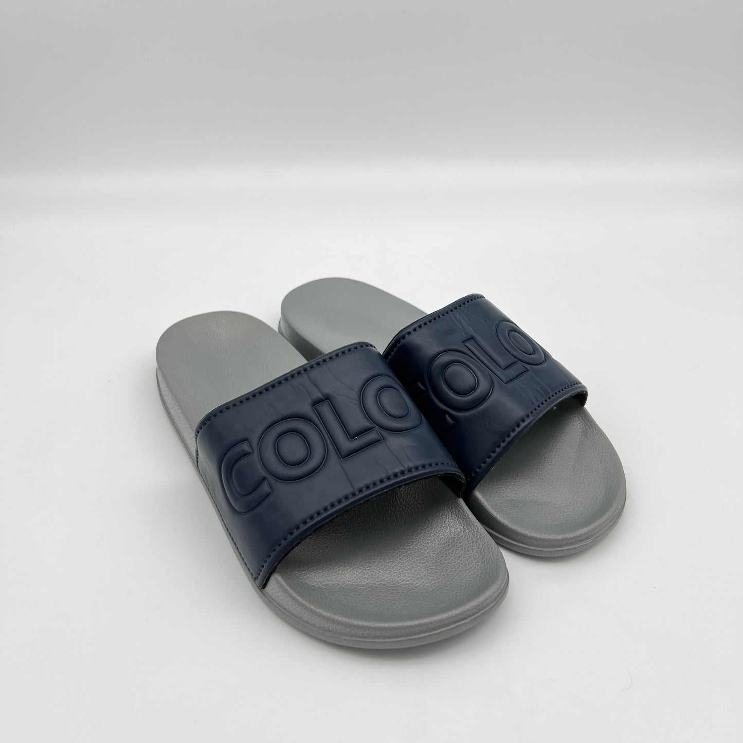 Polo Ralph Lauren Slides – Navy Cushioned Slippers