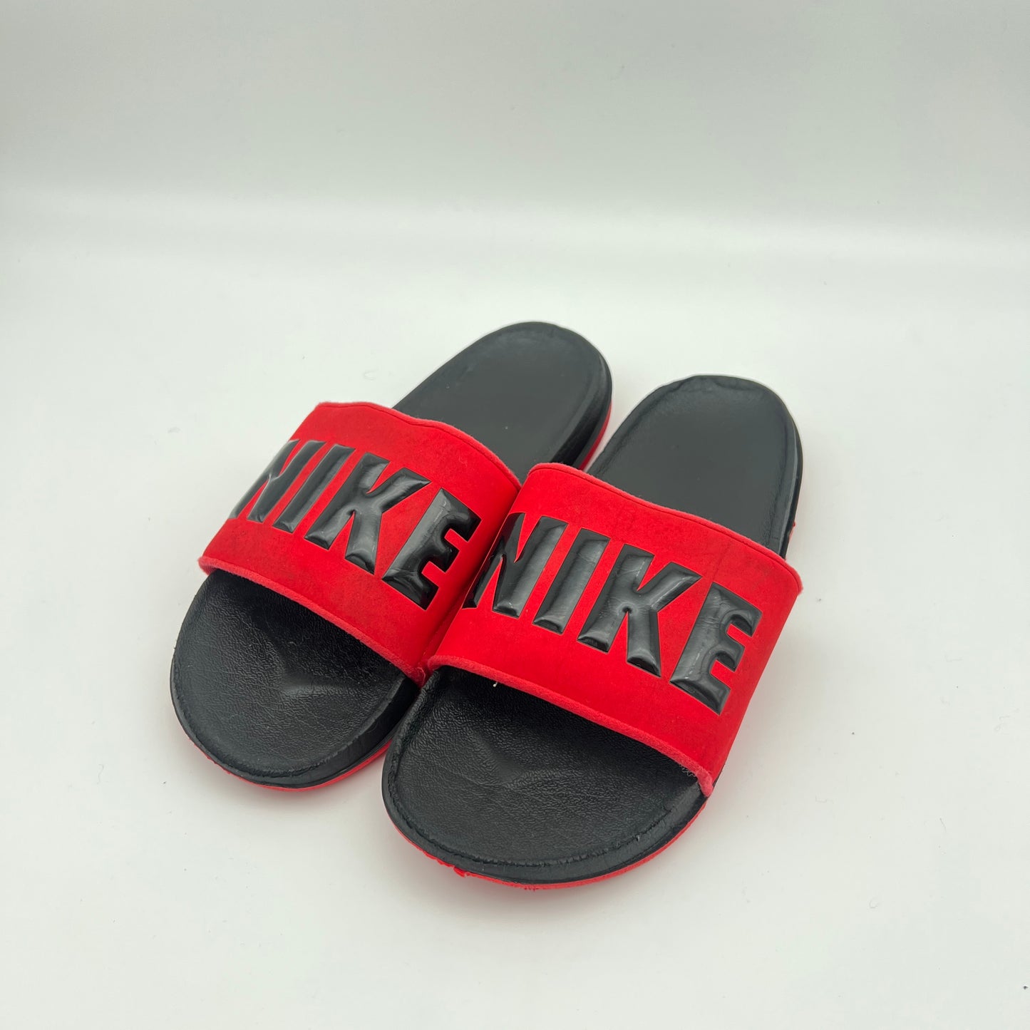 Nike Offcourt Slide Sandals in University Red & Black
