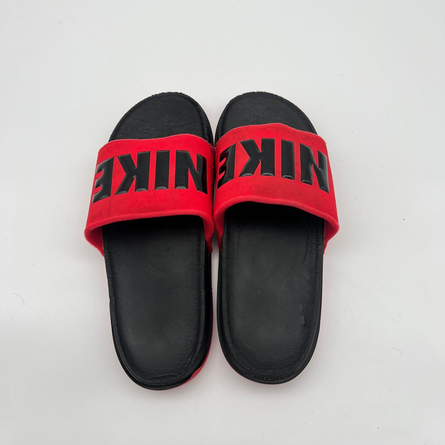 Nike Offcourt Slide Sandals in University Red & Black