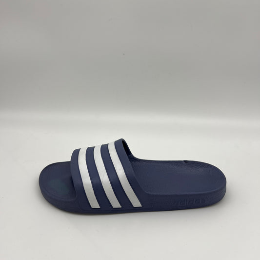 Adidas Adilette Aqua Slides – Black Cushioned Slippers