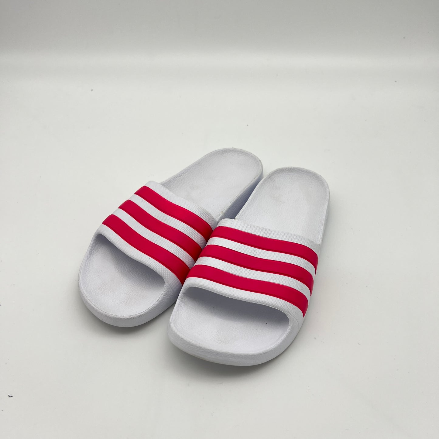 Adidas Adilette Aqua Slide - White/Red