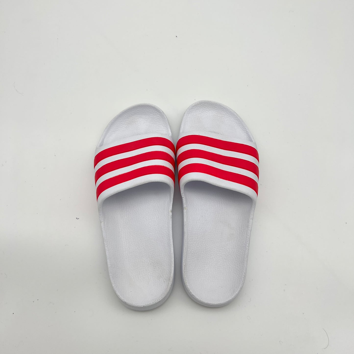 Adidas Adilette Aqua Slide - White/Red