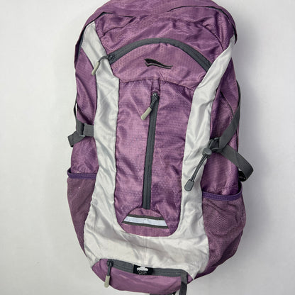 Purple Slazenger Multi-Compartment Outdoor Hiking Backpack - 30 Liters
