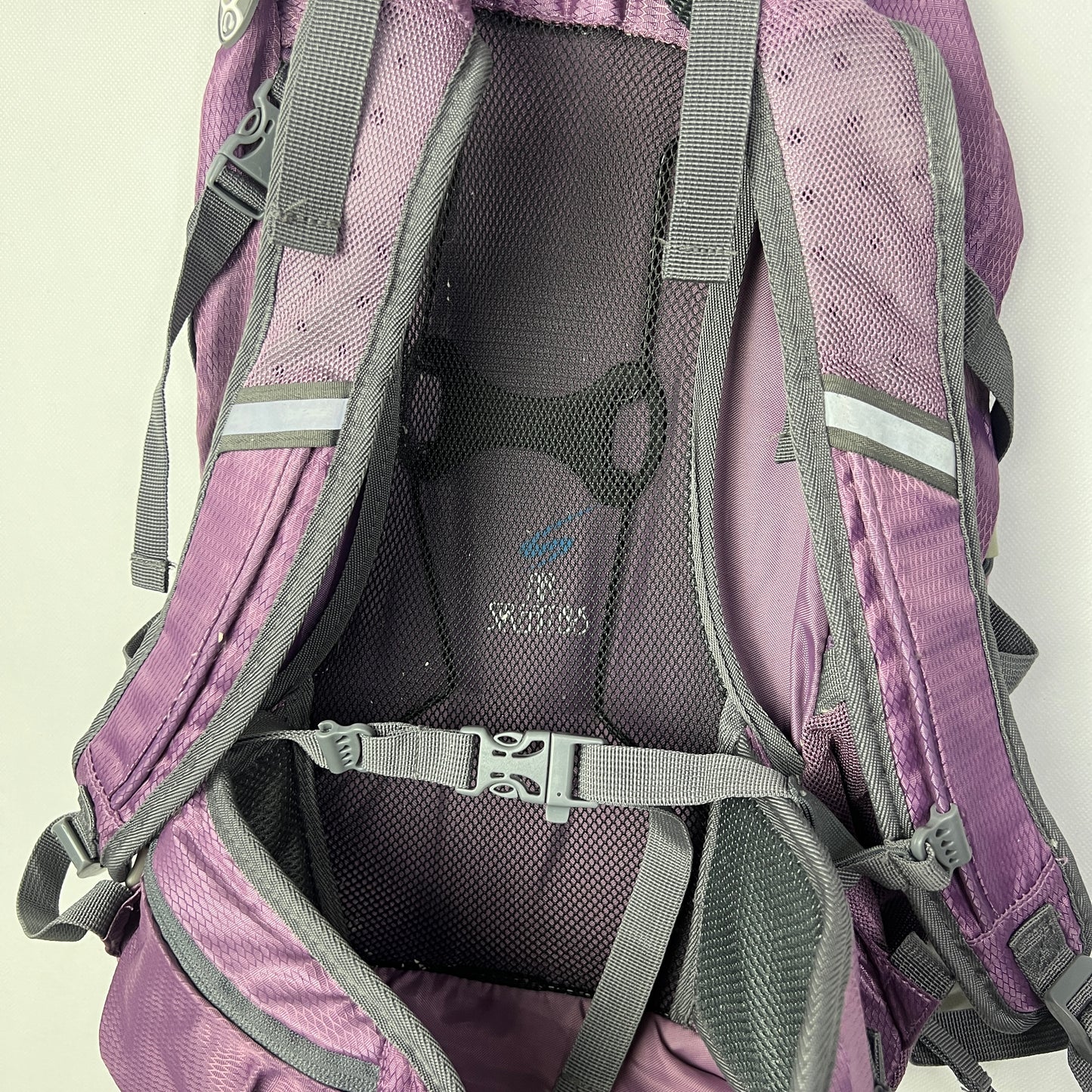 Purple Slazenger Multi-Compartment Outdoor Hiking Backpack - 30 Liters