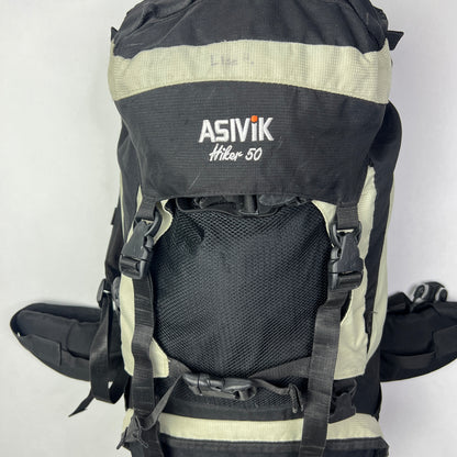 Asivik Hiker 50L Backpack - Durable 50 Liter Hiking & Trekking Pack