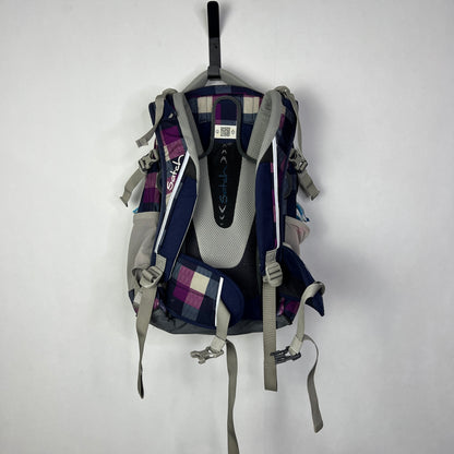 Satch Pack Schulrucksack Purple Check 30 Liter