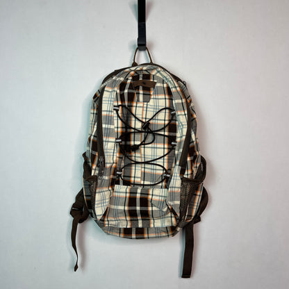 Vintage Plaid Backpack 25L