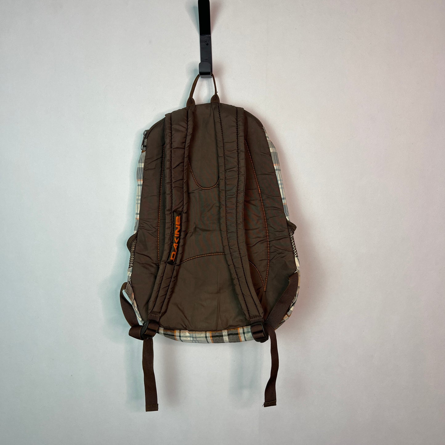 Vintage Plaid Backpack 25L