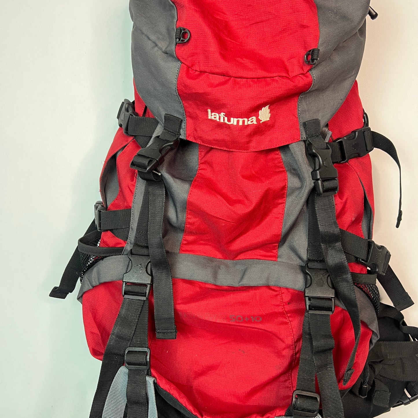 Lafuma 60L Red & Grey Hiking Backpack