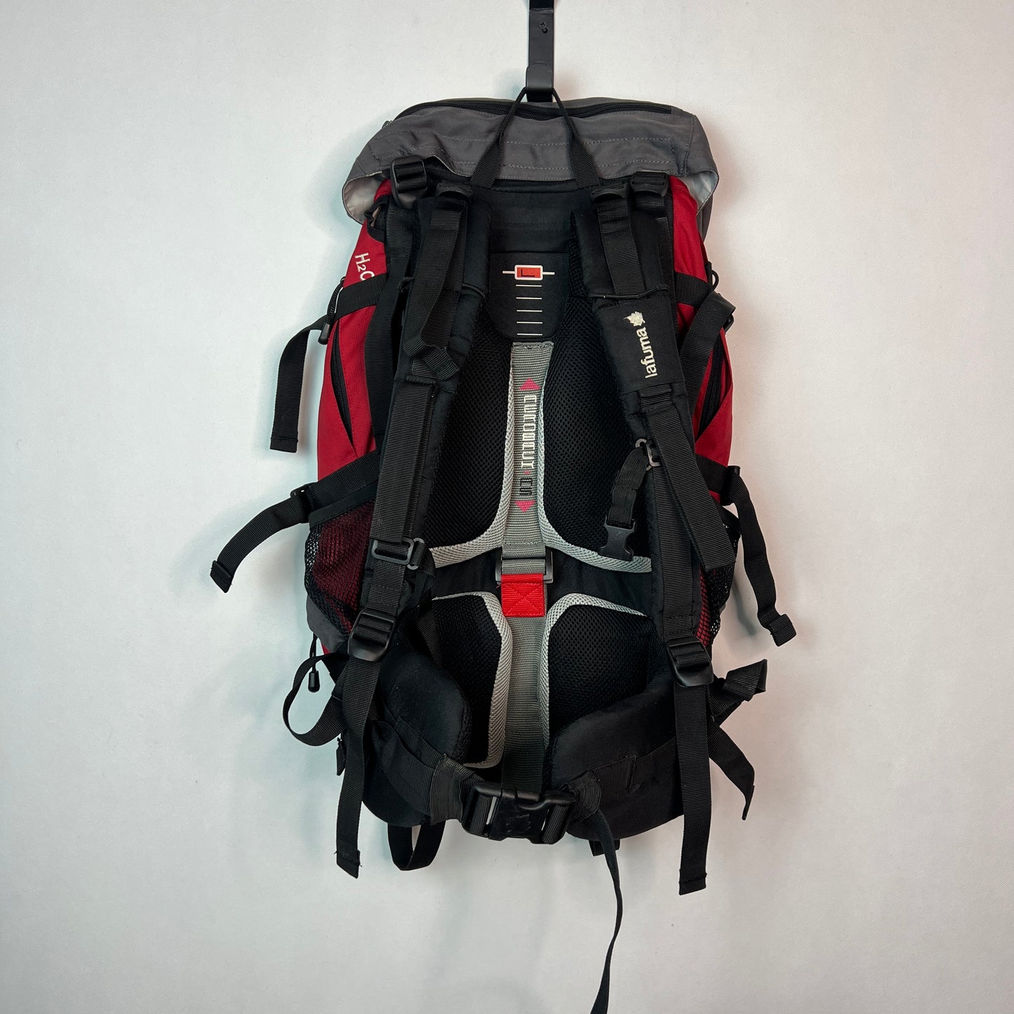 Lafuma 60L Red & Grey Hiking Backpack