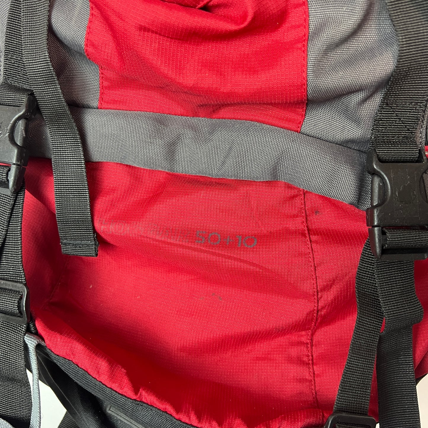 Lafuma 60L Red & Grey Hiking Backpack