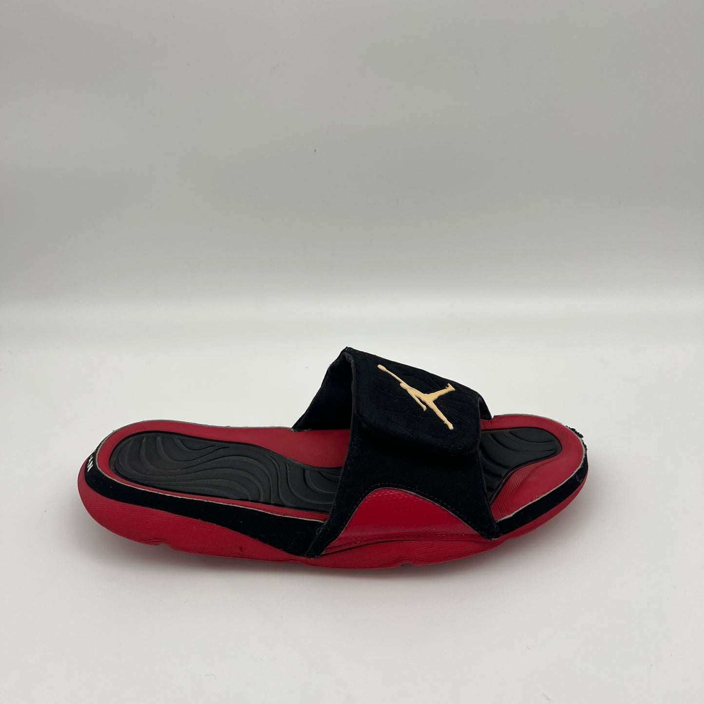 Jordan Hydro 4 Retro "Black/Gym Red" Slides