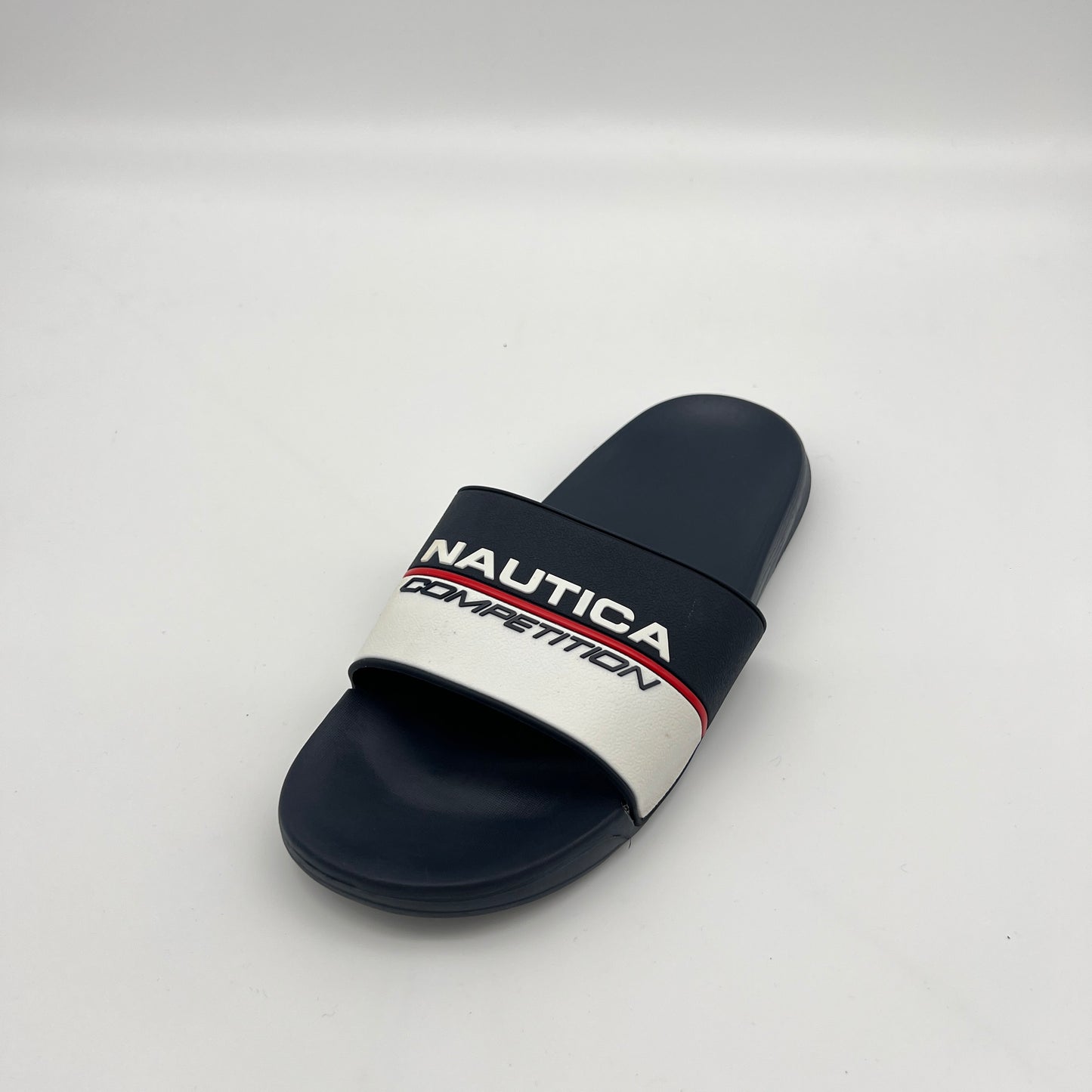 Nautica Men's Cortlan Embossed Slide Sandals